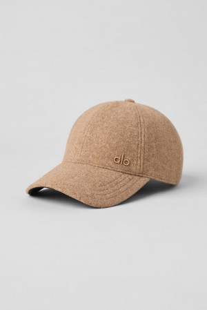 Caps γυναικεια Alo Yoga Prestige Off-Duty Toasted Almond | Greece KROSU-1038