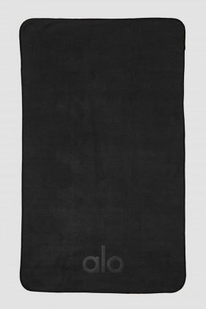 Hand Towel γυναικεια Alo Yoga Performance No Sweat μαυρα | Greece JAMNT-9352