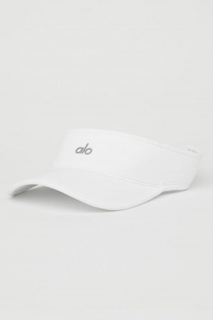 Visor ανδρικα Alo Yoga Performance Eclipse ασπρα | Greece HZQCA-5796