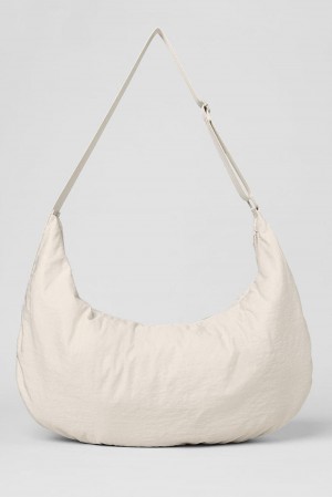 Τσάντα Sling γυναικεια Alo Yoga Om The Go Gym Bone | Greece HFSDQ-5963