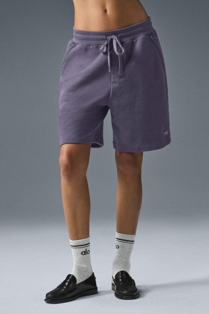 Σορτσ γυναικεια Alo Yoga Chill Italian Plum | Greece SVONC-3746