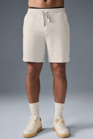 Σορτσ ανδρικα Alo Yoga Chill Oatmeal Heather | Greece CONAZ-4290