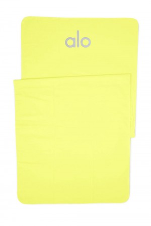 πετσέτα ανδρικα Alo Yoga Grounded No-Slip Highlighter | Greece ZACWD-4297