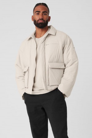 Μπουφαν ανδρικα Alo Yoga Voyage Utility Cargo Bone | Greece PUVIQ-8291