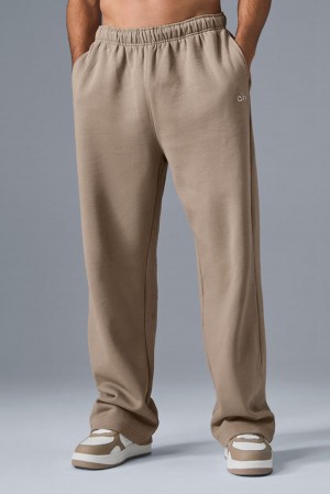 Παντελονι Φορμα ανδρικα Alo Yoga Accolade Straight Leg Gravel | Greece LVJKE-3948