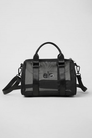 duffle τσαντεσ γυναικεια Alo Yoga Mini Sheer μαυρα | Greece SXDLP-6017
