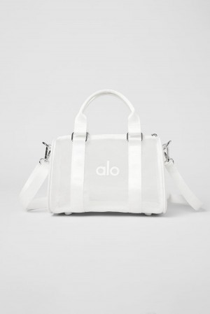 duffle τσαντεσ γυναικεια Alo Yoga Mini Sheer ασπρα | Greece ULRKQ-9524