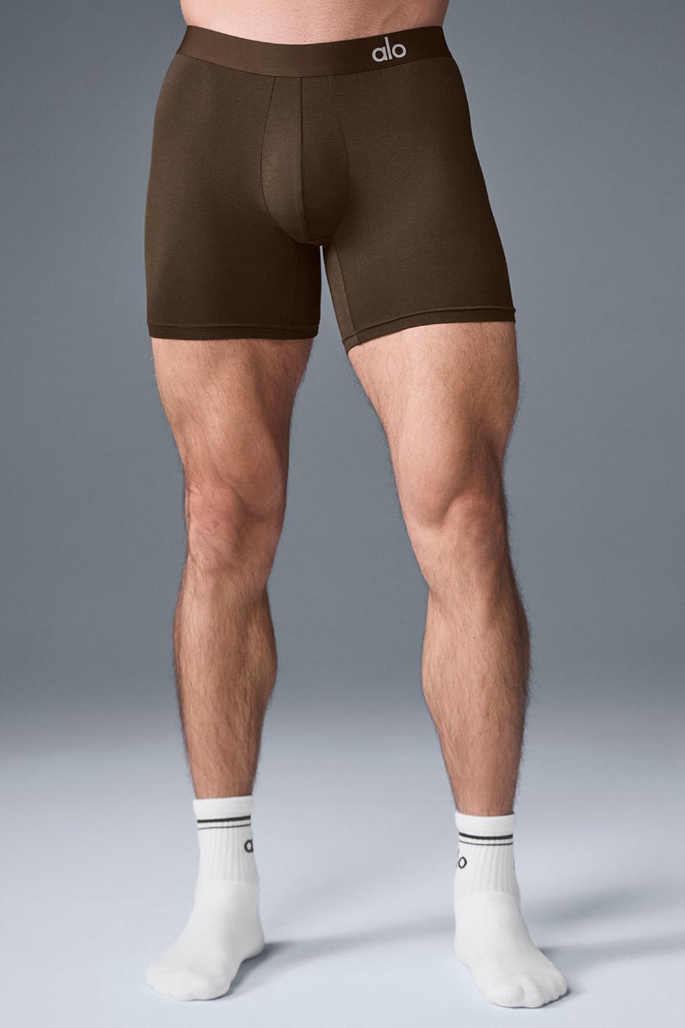 Boxer ανδρικα Alo Yoga Day and Night Espresso | Greece  PVRAX-9358