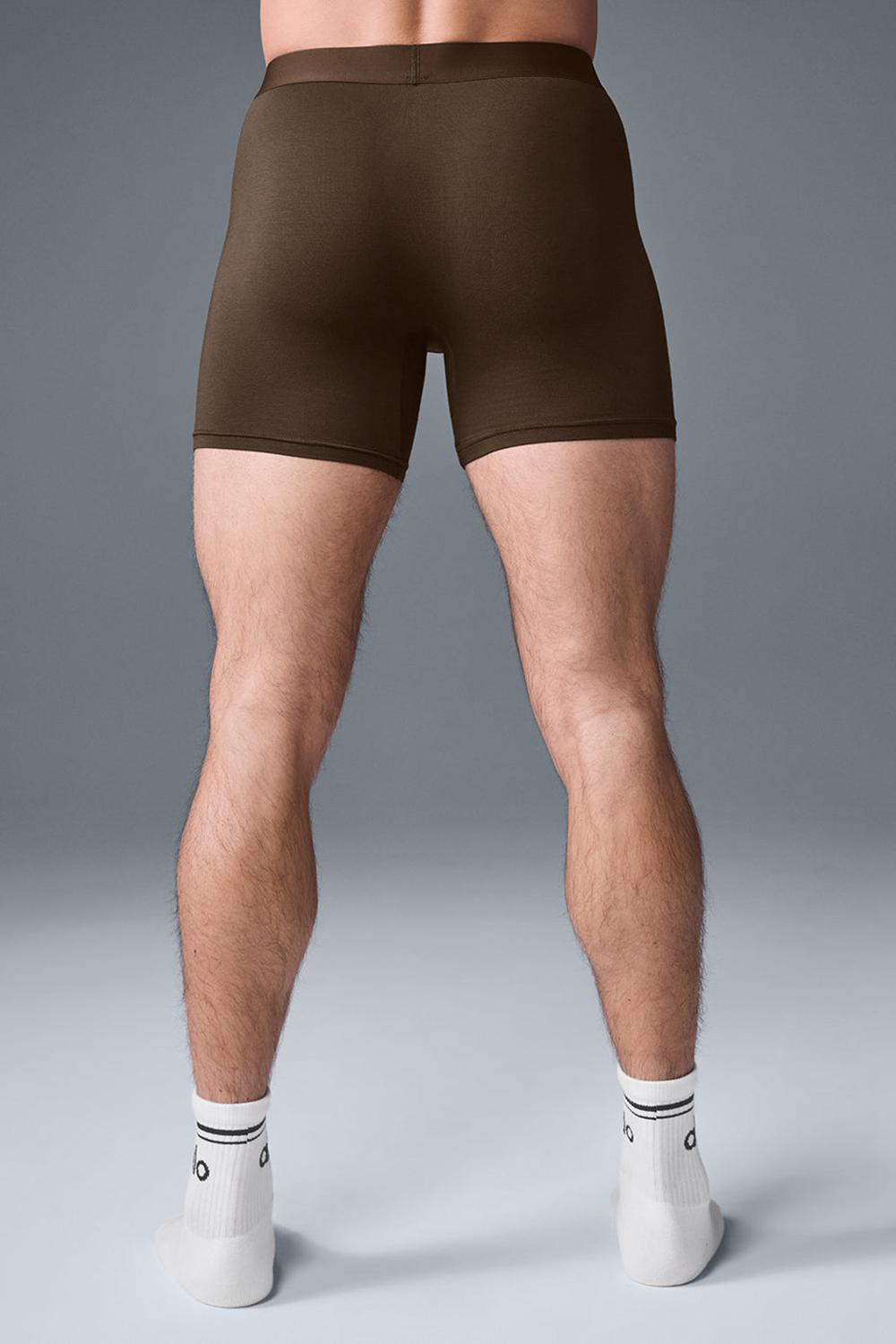 Boxer ανδρικα Alo Yoga Day and Night Espresso | Greece  PVRAX-9358