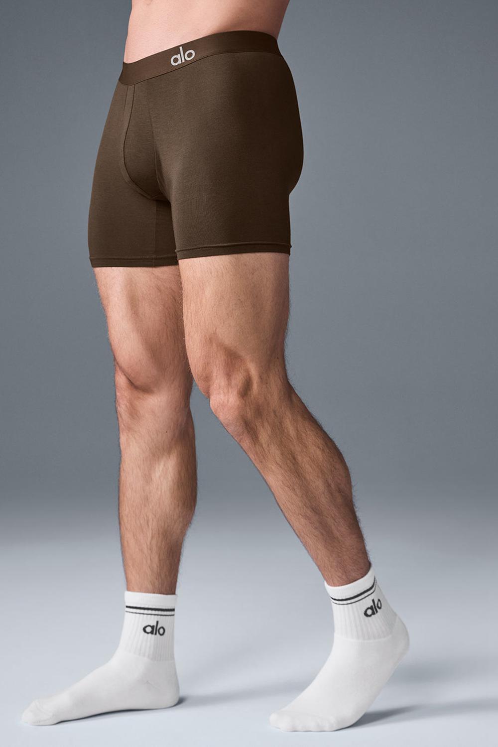 Boxer ανδρικα Alo Yoga Day and Night Espresso | Greece  PVRAX-9358