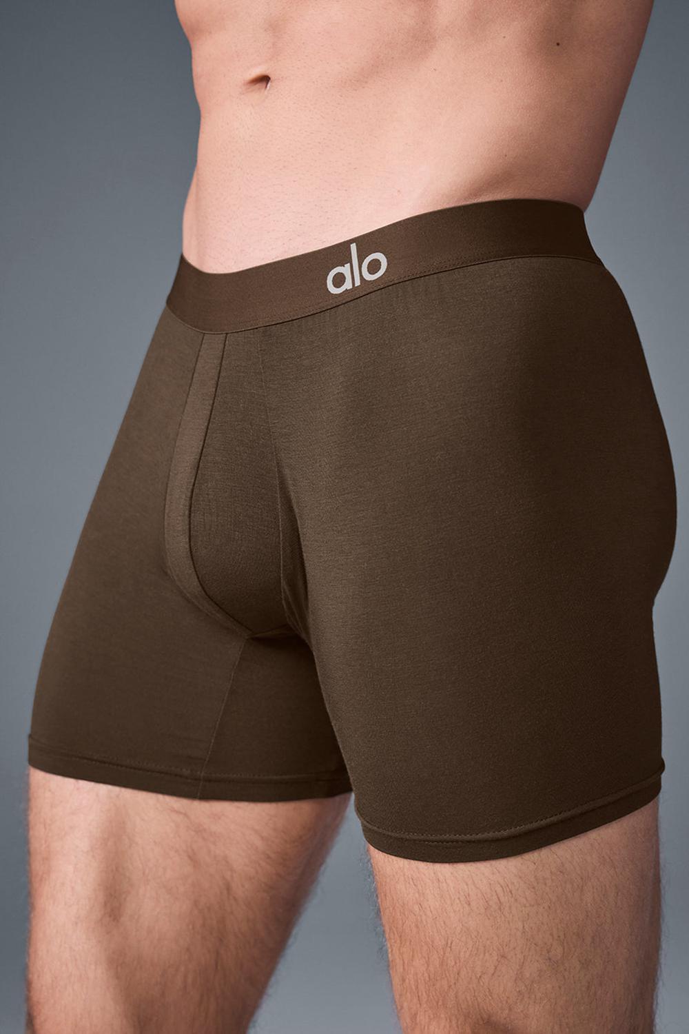 Boxer ανδρικα Alo Yoga Day and Night Espresso | Greece  PVRAX-9358