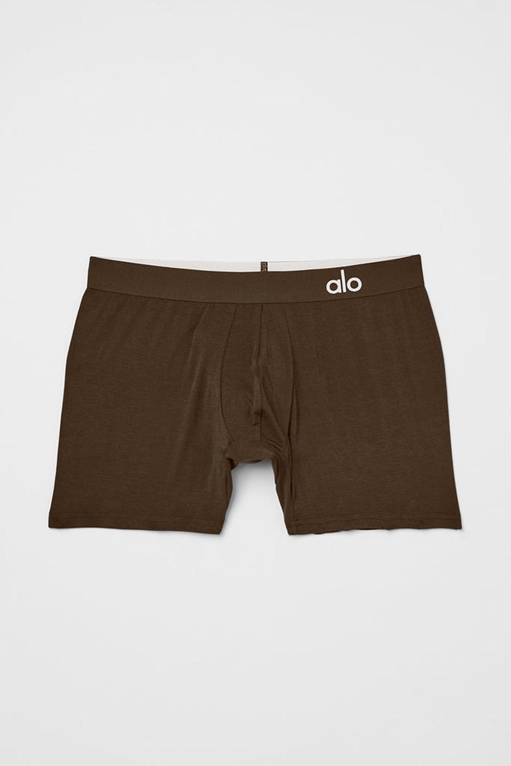 Boxer ανδρικα Alo Yoga Day and Night Espresso | Greece  PVRAX-9358