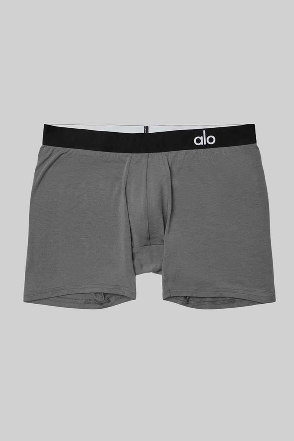 Boxer ανδρικα Alo Yoga Day and Night γκρι | Greece  FTQYD-2651