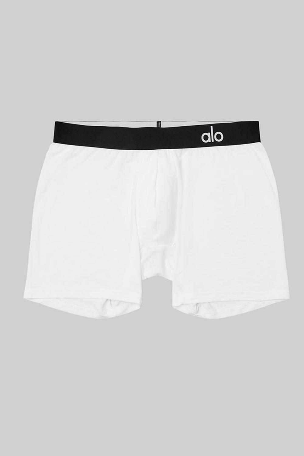 Boxer ανδρικα Alo Yoga Day and Night ασπρα | Greece  NVTJZ-7381