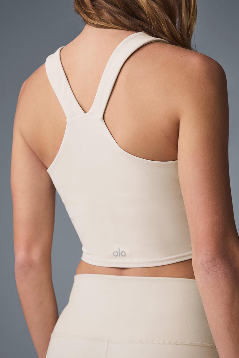 Bra Tank γυναικεια Alo Yoga Airbrush Real Oat Milk | Greece  BALVX-7923