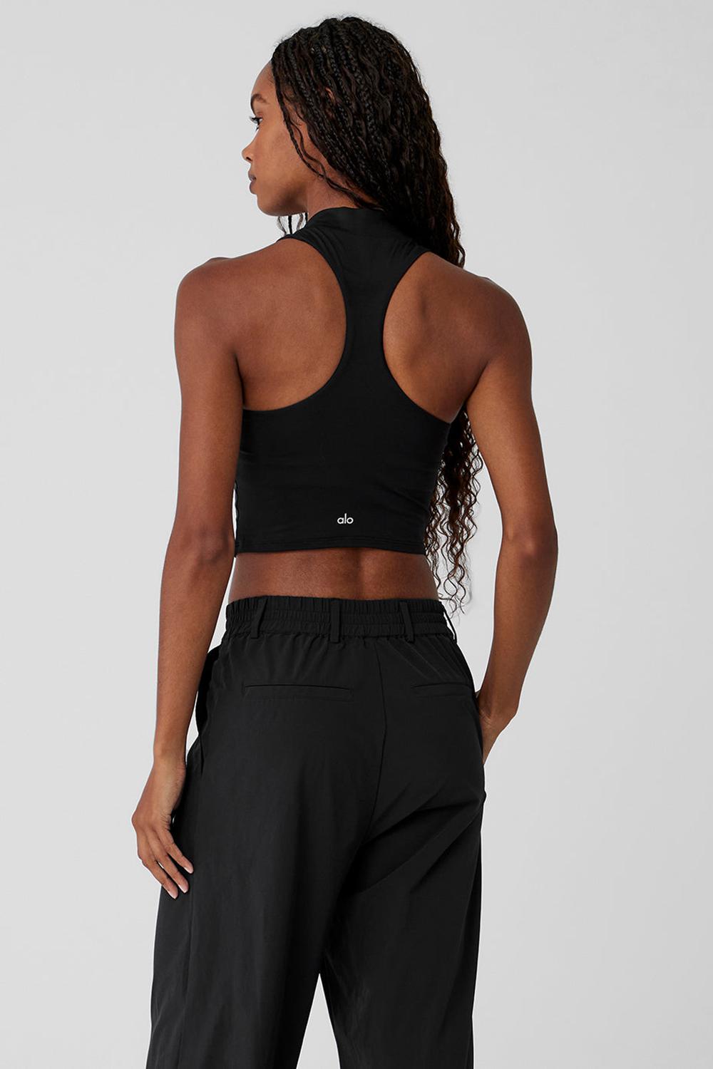 Bra Tank γυναικεια Alo Yoga Alosoft Top That μαυρα | Greece  KISZV-1534