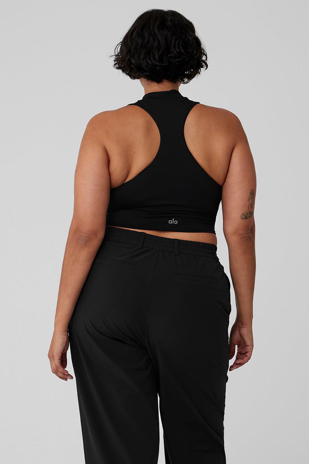 Bra Tank γυναικεια Alo Yoga Alosoft Top That μαυρα | Greece  KISZV-1534