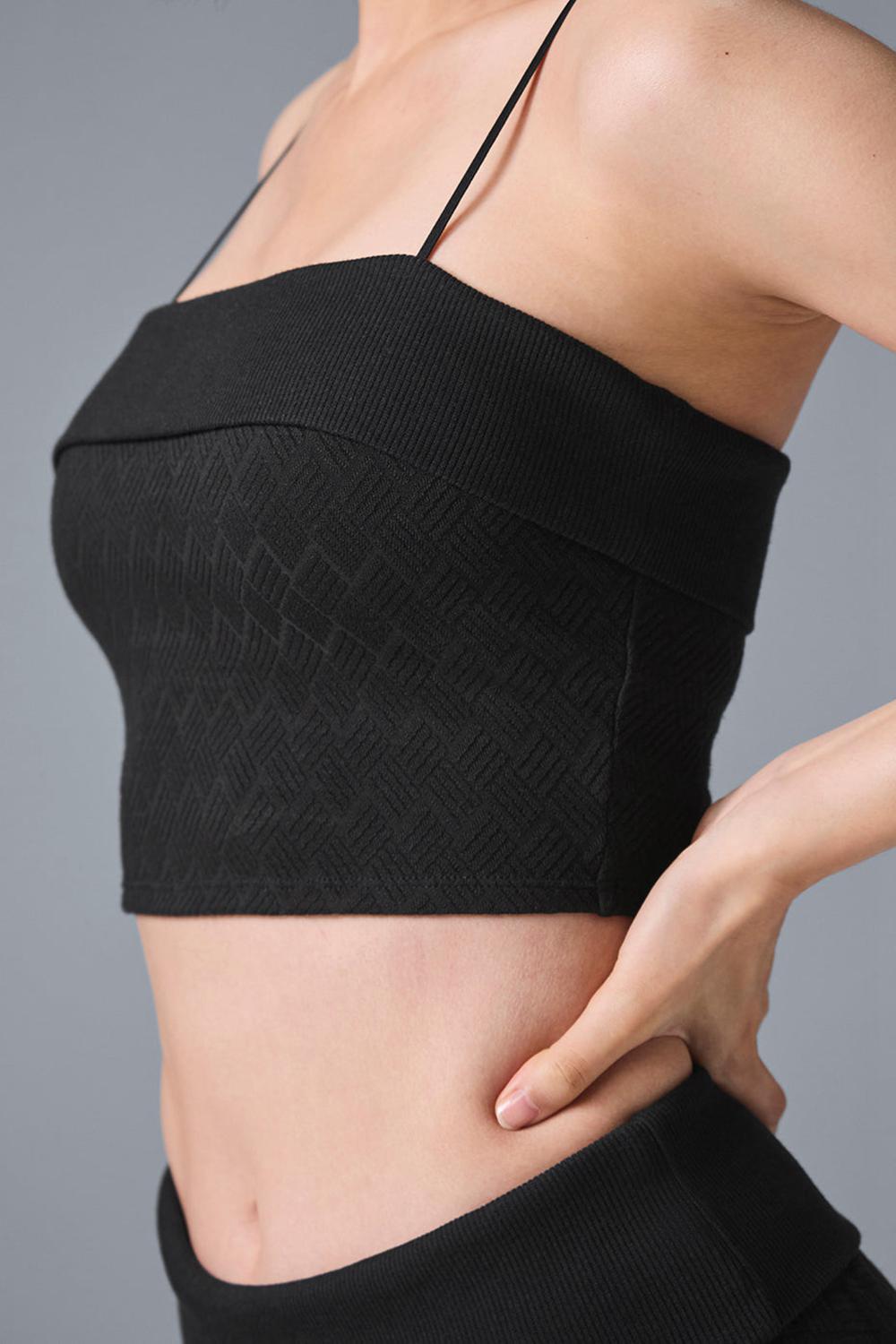 Bra Tank γυναικεια Alo Yoga Doubles Only μαυρα | Greece  LZESA-8902