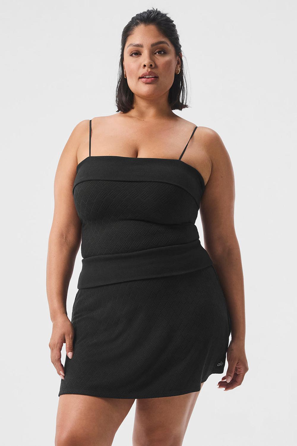 Bra Tank γυναικεια Alo Yoga Doubles Only μαυρα | Greece  LZESA-8902