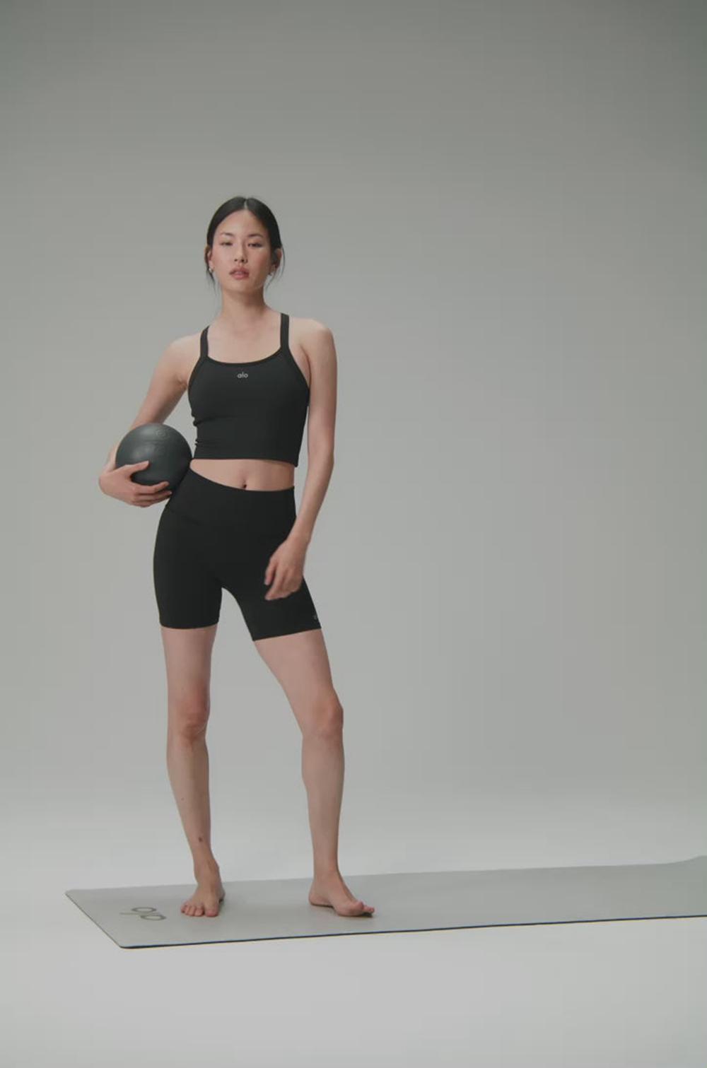 Bra Tank γυναικεια Alo Yoga Seamless Ribbed Favorite πρασινο | Greece  NGMZA-6283