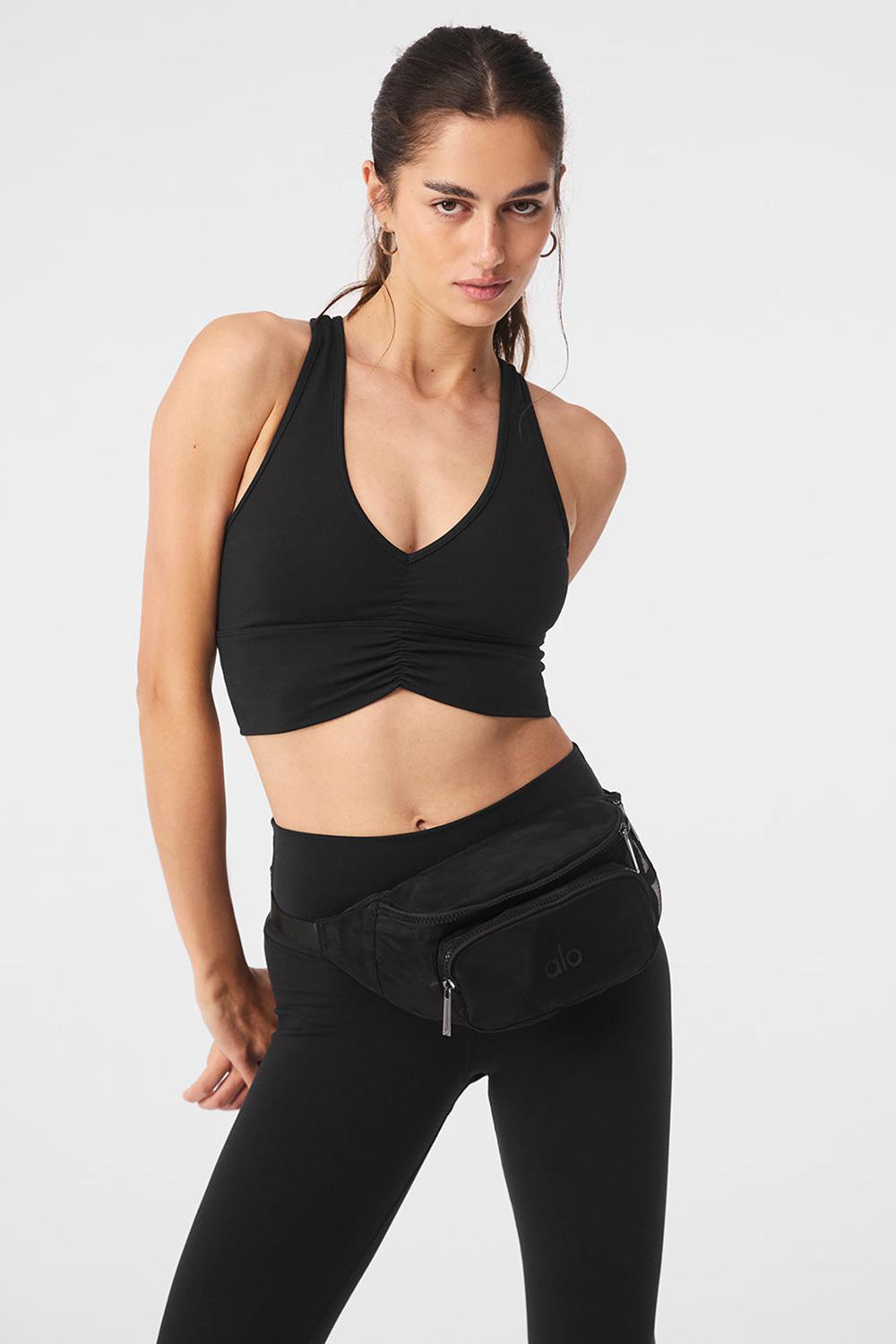 Bum Bags γυναικεια Alo Yoga Sheer Fanny Pack μαυρα | Greece  QFDNG-8620
