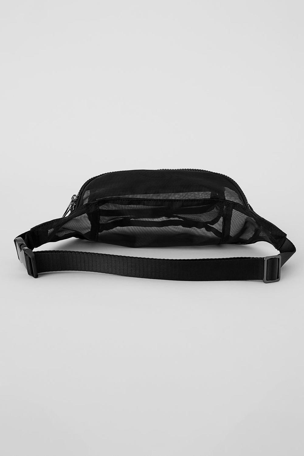 Bum Bags γυναικεια Alo Yoga Sheer Fanny Pack μαυρα | Greece  QFDNG-8620