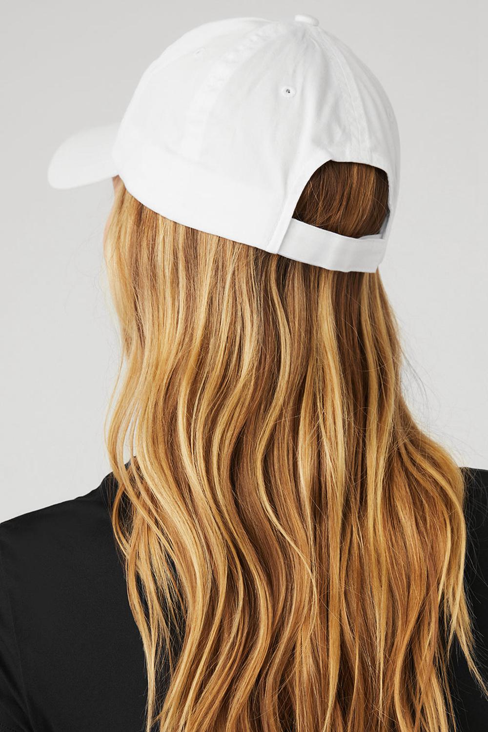 Caps ανδρικα Alo Yoga Off-Duty ασπρα ασπρα | Greece  GJVZN-8451