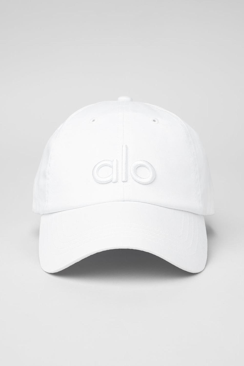 Caps γυναικεια Alo Yoga Off-Duty ασπρα ασπρα | Greece  KLIFQ-4536