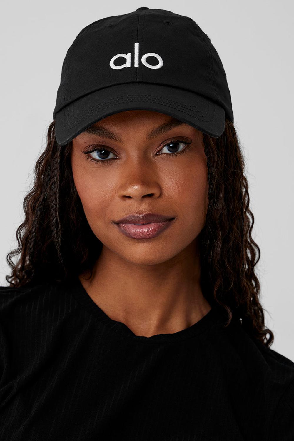 Caps ανδρικα Alo Yoga Off Duty Hats μαυρα ασπρα | Greece  TLZOP-9067