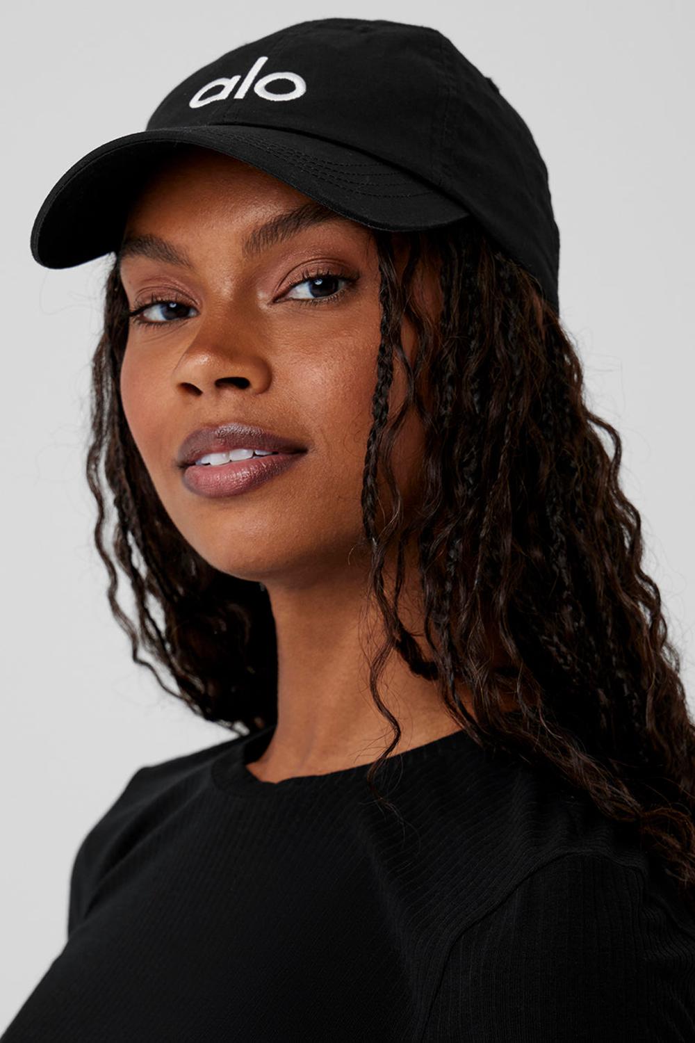Caps ανδρικα Alo Yoga Off Duty Hats μαυρα ασπρα | Greece  TLZOP-9067