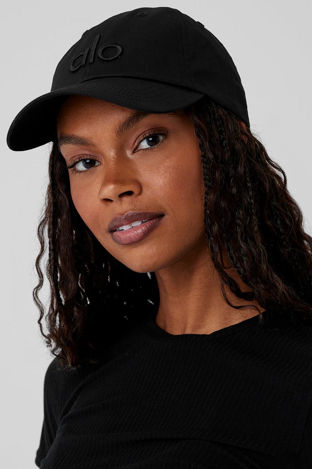 Caps γυναικεια Alo Yoga Off Duty Hats μαυρα μαυρα | Greece  YDVKL-9850