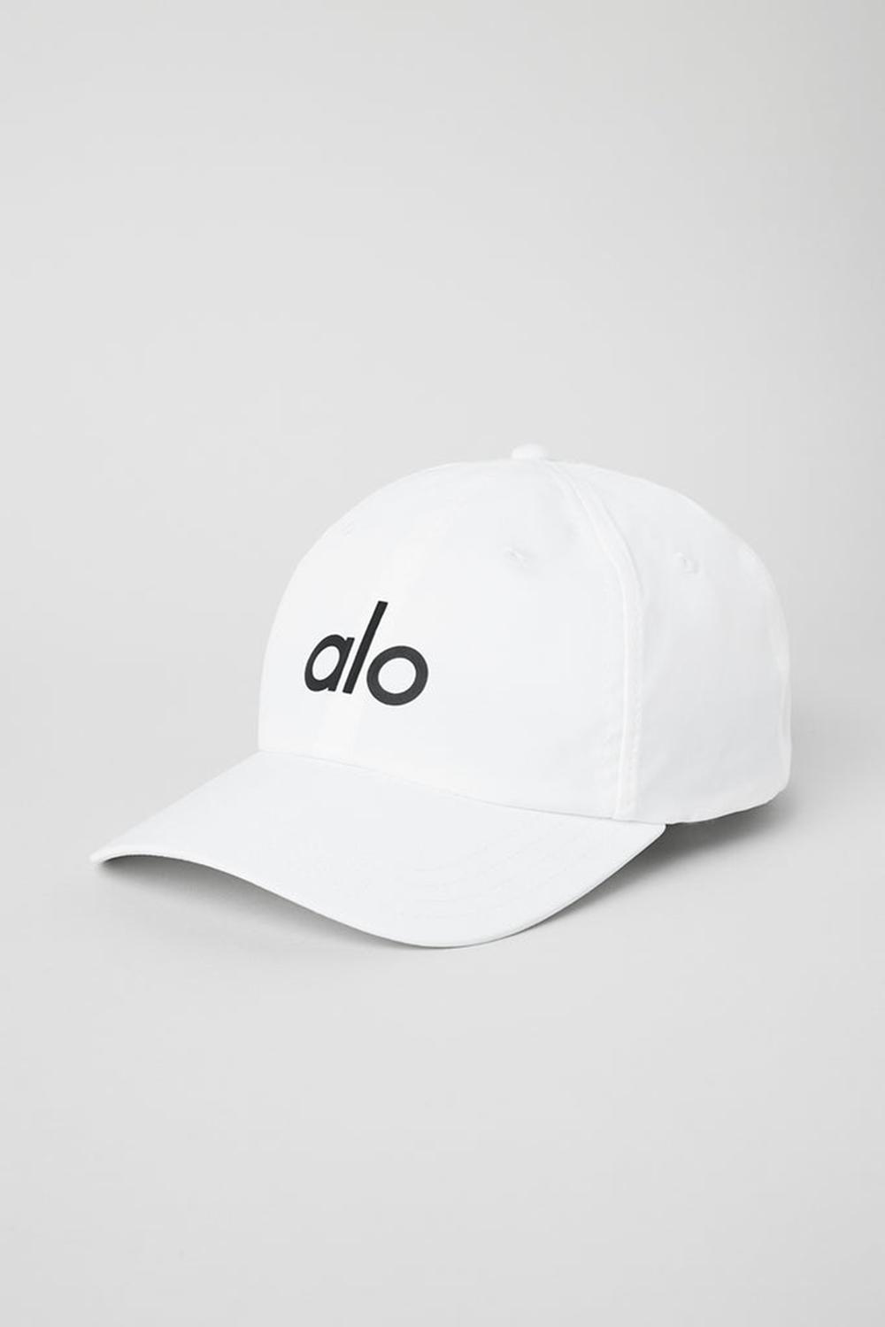 Caps γυναικεια Alo Yoga Performance Off-Duty ασπρα | Greece  RFHOQ-1298