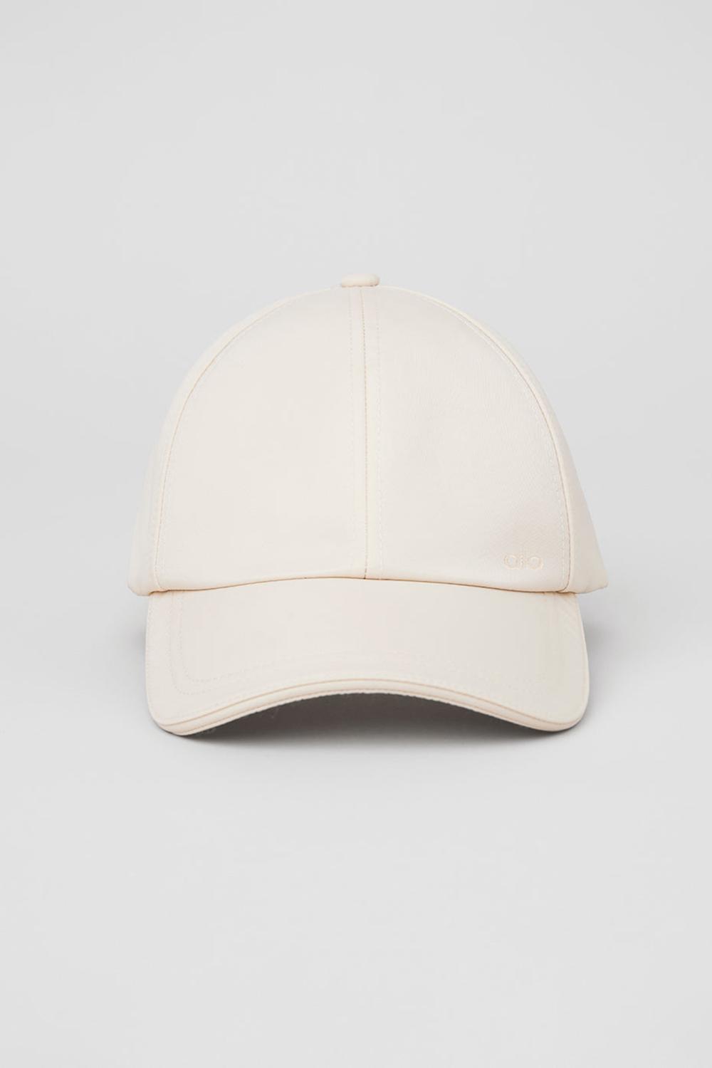 Caps γυναικεια Alo Yoga Satin Off-Duty Creme | Greece  QKSHW-1926
