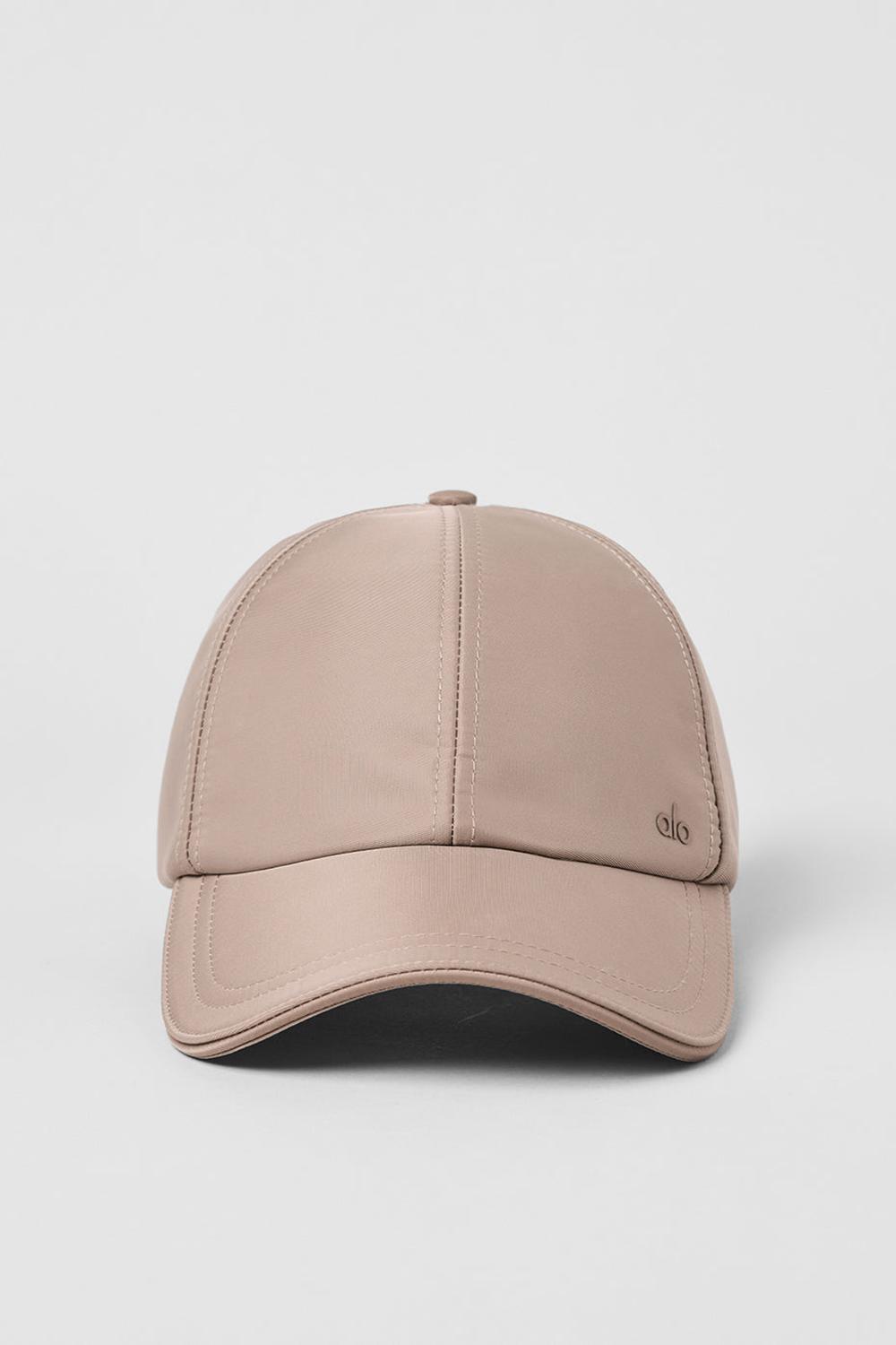 Caps γυναικεια Alo Yoga Satin Off-Duty Taupe Satin | Greece  QJLFR-6029