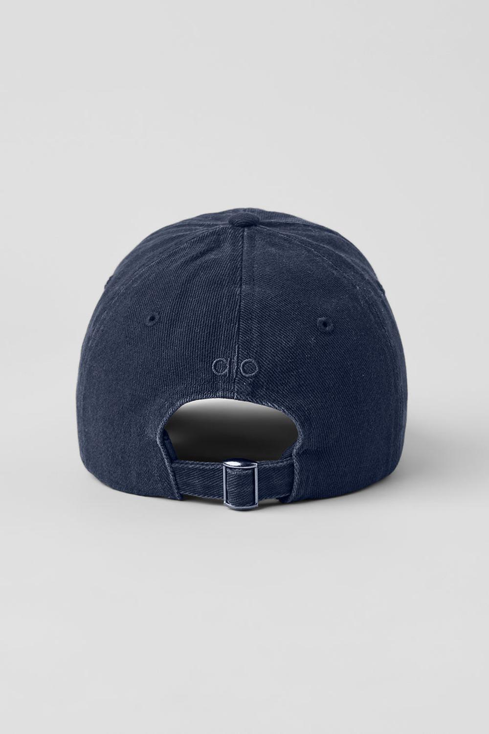 Caps γυναικεια Alo Yoga Washed Off-Duty σκουρο μπλε | Greece  LNXSE-7512