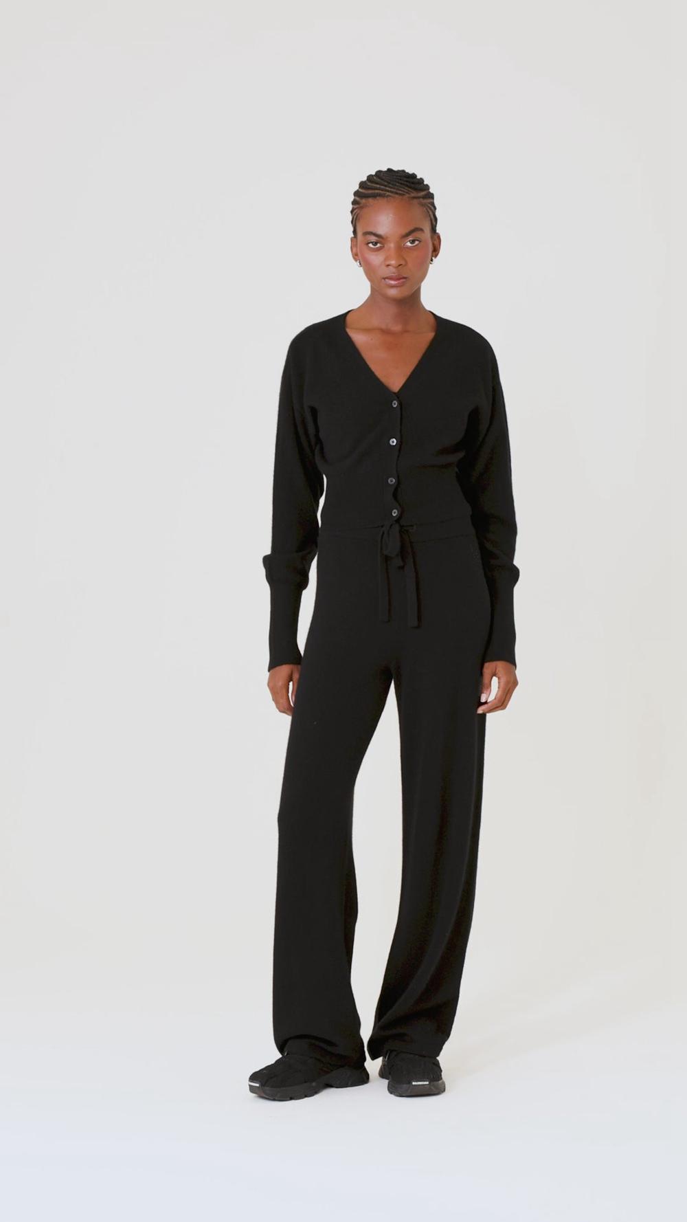 Cardigan γυναικεια Alo Yoga Cashmere Jet Set σκουρο μπλε | Greece  NUMXK-2896