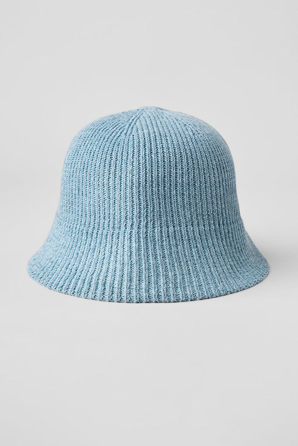 Cloche γυναικεια Alo Yoga Denim Knit μπλε σκούρο μπλε | Greece  TZIRH-3570