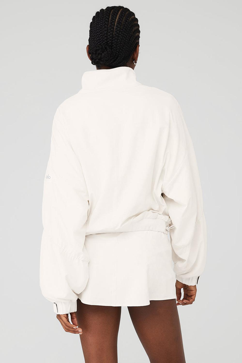 Coverup γυναικεια Alo Yoga Cropped Elevation Ivory | Greece  KDPIC-8132