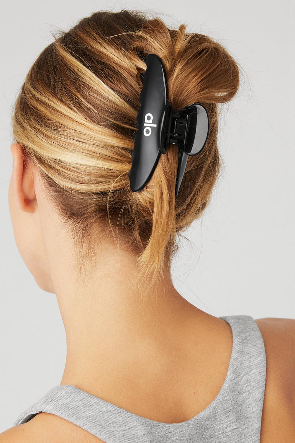 Hair Claw γυναικεια Alo Yoga 90's Claw Clip μαυρα | Greece  QFYNI-5098