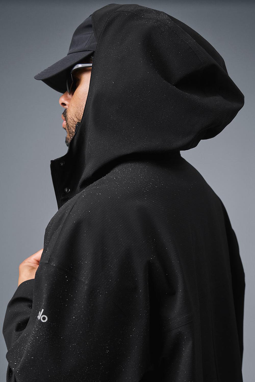 Long Coat ανδρικα Alo Yoga Rain Or Shine μαυρα | Greece  RSZQF-4875