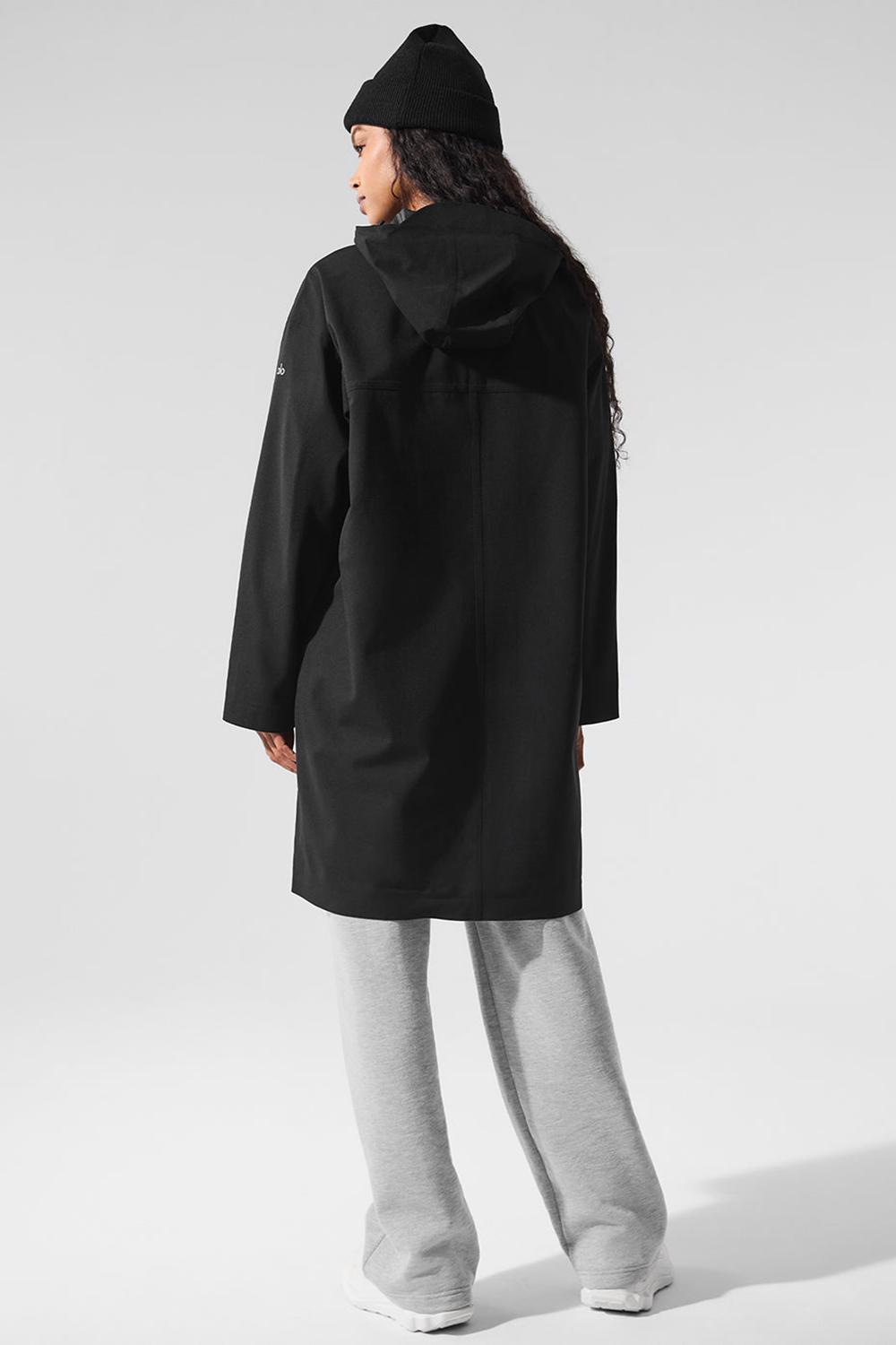 Long Coat γυναικεια Alo Yoga Rain Or Shine μαυρα | Greece  YVGTZ-8539