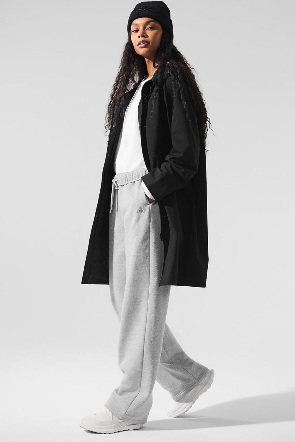 Long Coat γυναικεια Alo Yoga Rain Or Shine μαυρα | Greece  YVGTZ-8539