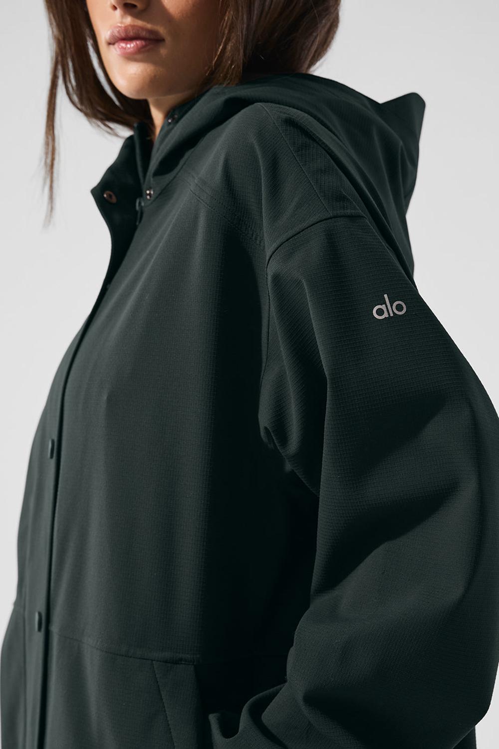 Long Coat γυναικεια Alo Yoga Rain Or Shine πρασινο | Greece  YVXWS-4683