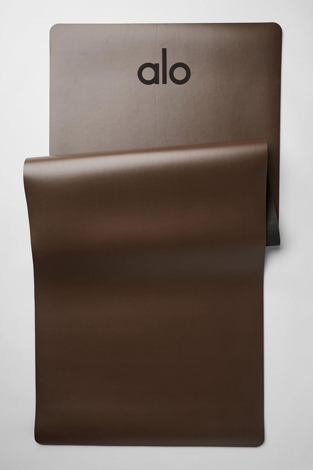 Mats γυναικεια Alo Yoga Warrior Mat Espresso | Greece  XUWFK-1354