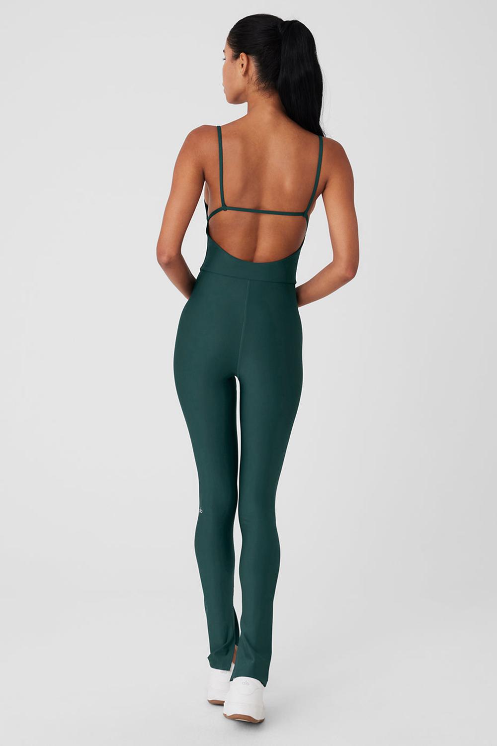 Onesies γυναικεια Alo Yoga Airlift Disco Daze πρασινο | Greece  UAYPD-1293