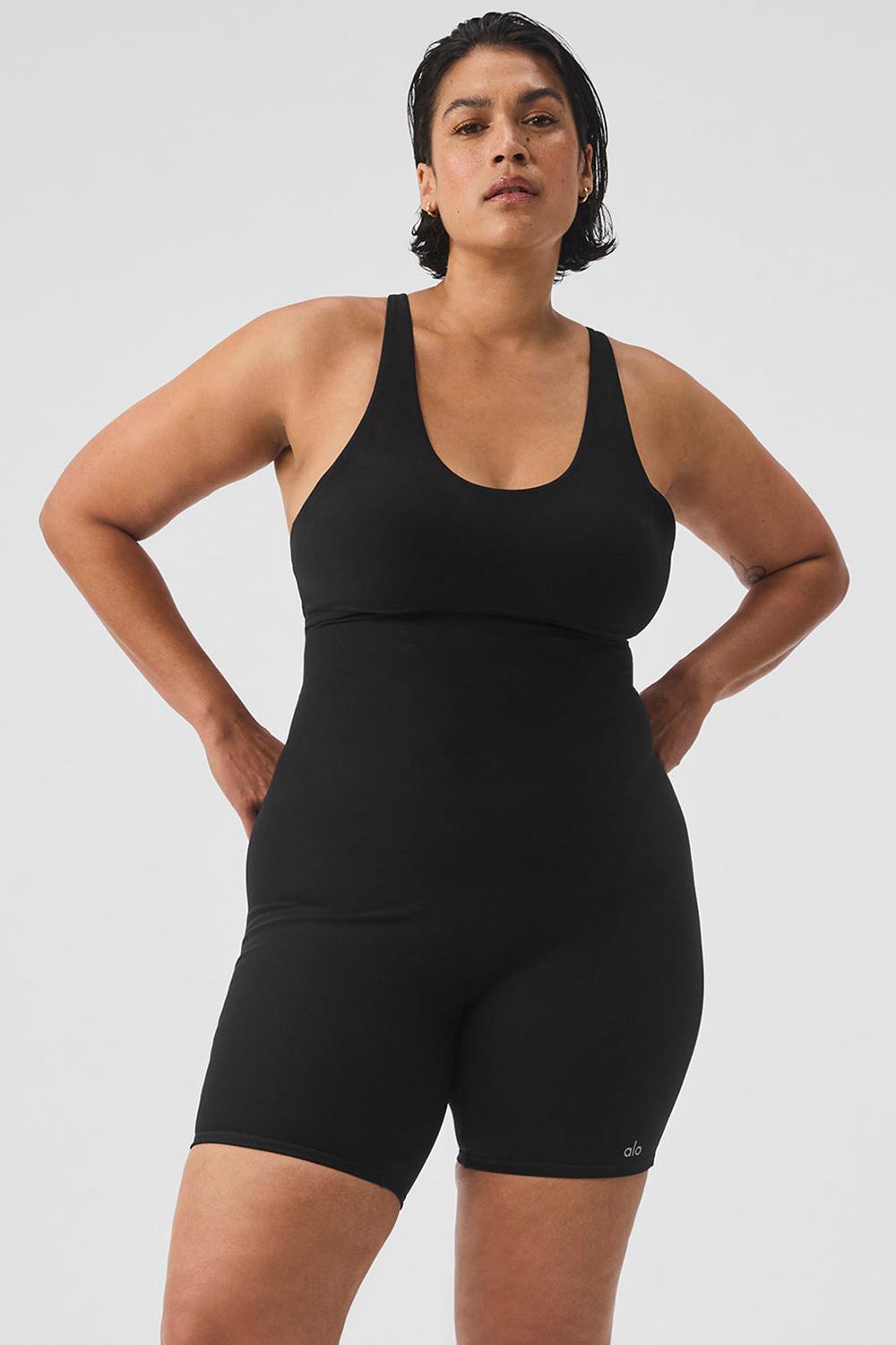 Onesies γυναικεια Alo Yoga Alosoft Center Stage μαυρα | Greece  GKVBM-1024