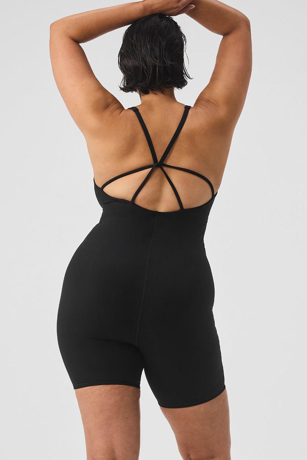 Onesies γυναικεια Alo Yoga Alosoft Center Stage μαυρα | Greece  GKVBM-1024