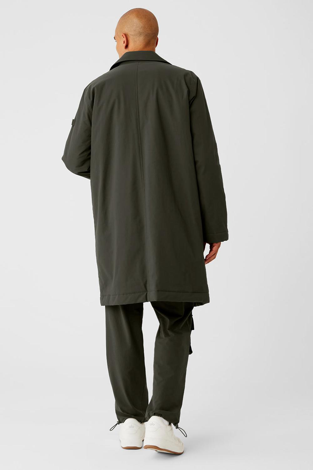 Overcoats ανδρικα Alo Yoga Signature πρασινο | Greece  CQEMS-6259