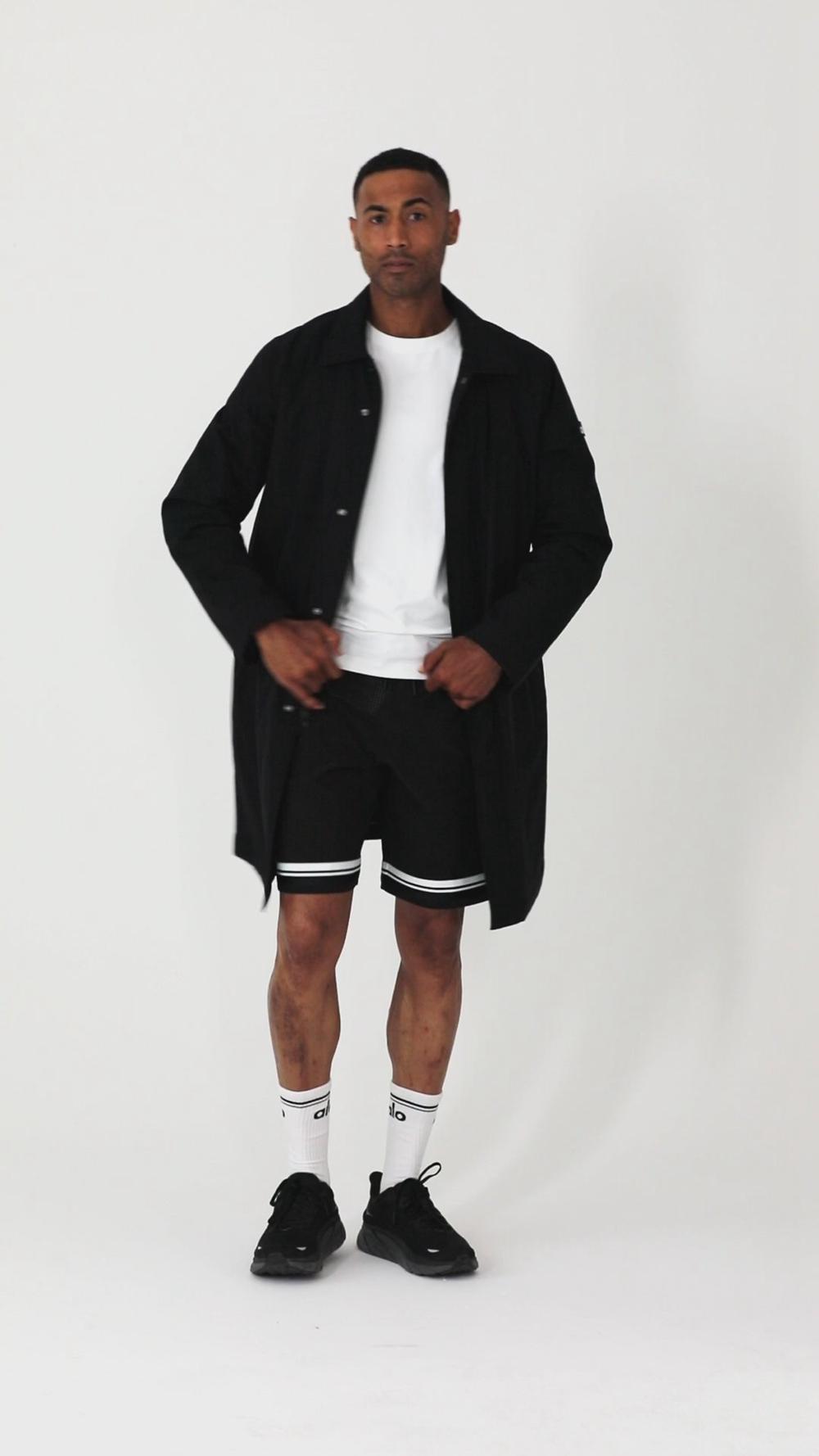 Overcoats ανδρικα Alo Yoga Signature μαυρα | Greece  LPZKT-8235
