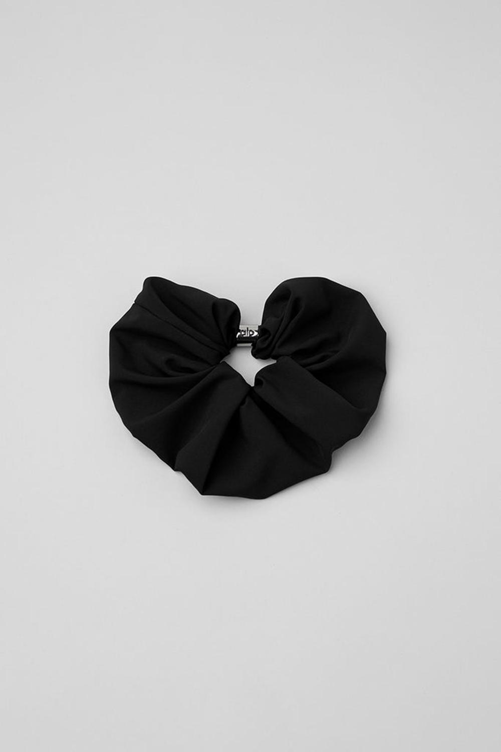 Scrunchie γυναικεια Alo Yoga Bead It Oversized μαυρα | Greece  PJYAQ-8365